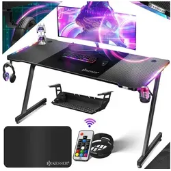 KESSER® Gaming Tisch LED 160cm x 60cm