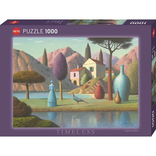 HEYE Puzzle Zeitlos: Dame in Blau 1000 Teile