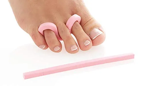 Stck. Zehentrenner, Kosmetex Zehenspreizer, biegsamer Streifen als Lackierhilfe zum sauberen Lackieren 10