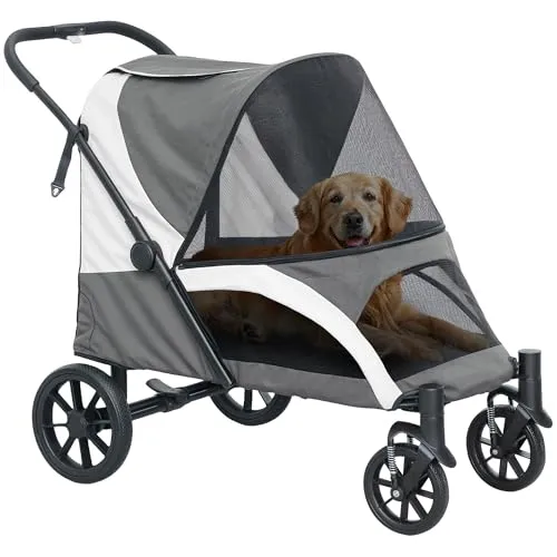 PawHut Hundebuggy klappbar für große Hunde