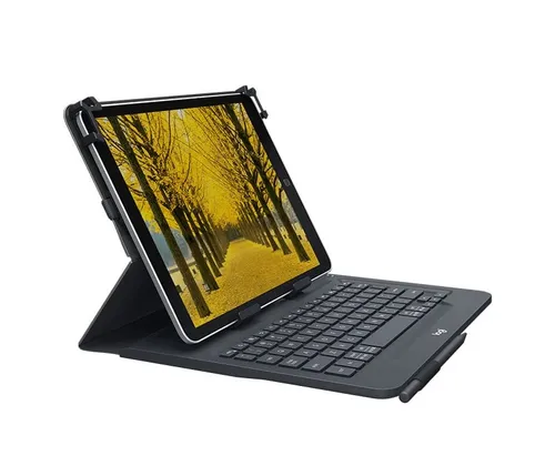 Logitech Universal Folio Tablet-Hülle mit Kabelloser Tastatur - für 9