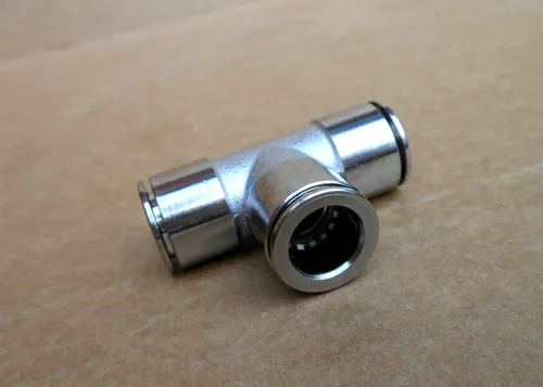 Produktbild FESTO T-Steckverbindung 12 mm, NPQH-T-Q12-E, 578384, Messing vernickelt