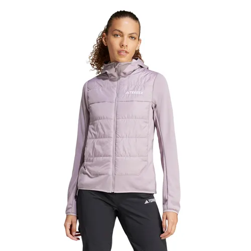 adidas Hybridjacke Terrex Multi Hybrid Insulated (atmungsaktiv) pink Damen, Größe: L
