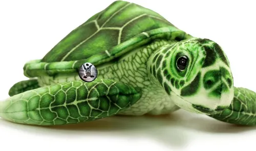 Schildkröte Kuscheltier Turtle grün Plüschtier Wasserschildkröte SAMMY