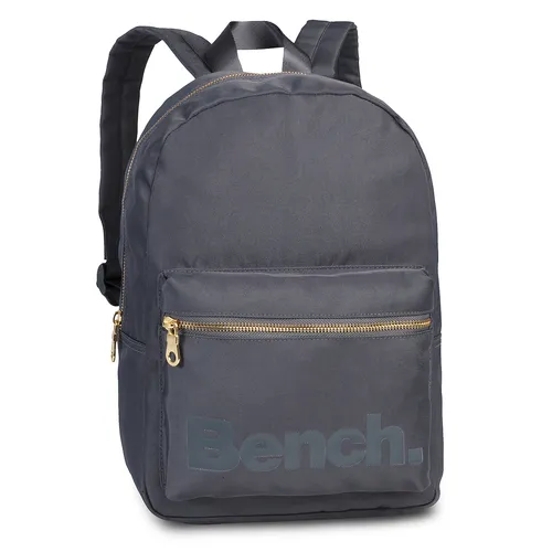 Bench. Rucksack kleiner Damen Rucksack Frauen Daypack Backpack 64158 blau|grau - Stylischer Daypack in Graublau, ideal für den Alltag und Freizeit, mit praktischem Design und optimalem Tragekomfort.