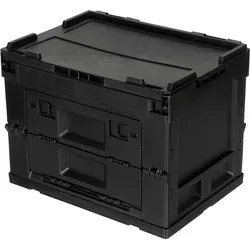 Kunststoffbox faltbar schwarz, 20 l - Schwarz