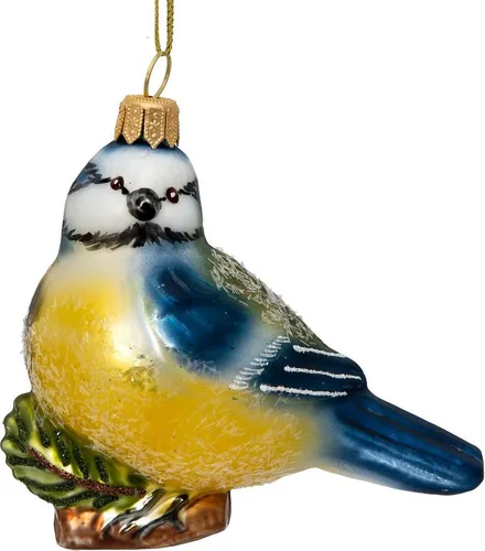 SIKORA Christbaumschmuck BS726 Blaumeise in blau von SIKORA