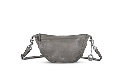 Cas8 Umhängetasche in halbmondform - Moonbag für Damen aus premium Leder