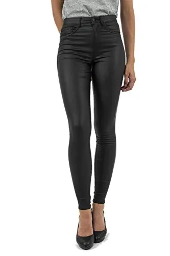ONLY Damen Hose 15159341 Black XS-32 - Damen-Jeanshose mit regulärer Passform, bietet ein angenehmes Tragegefühl und eine weiche Haptik für den ganzen Tag.