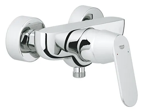 GROHE Eurosmart Cosmopolitan Badarmaturen - Einhand-Brausebatterie (DN 15, Wandmontage) chrom, 32837000