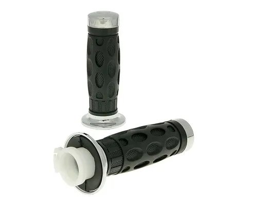 Griffe Satz Lenker links und rechts Chrom für GY6 50ccm