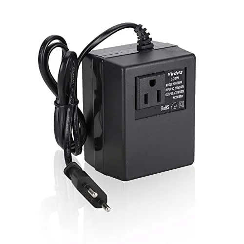300-W-Spannungswandler-Wandler, Abwärtswandler von 50 Hz / 60 Hz AC220 V / 240 V auf 110 V / 120 V Reisespannungswandler-Adapter(EU Plug)