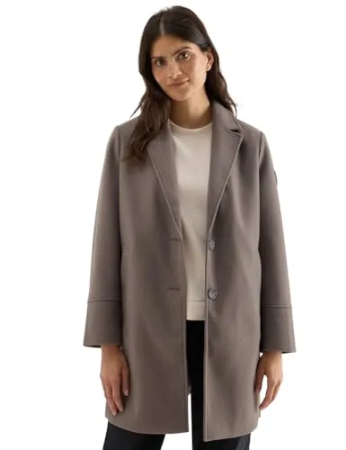 CECIL Wollmantel für Damen in Mushroom Taupe von CECIL