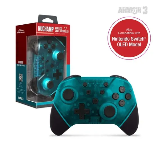 Produktbild Armor3 NuChamp Wireless Controller for Nintendo Switch (Turqoise)
