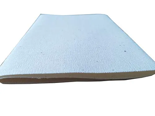 Campfrei Zelt Reparatur Bügelstoff weiß Wasserdicht 34x12 cm Baumwolle Zeltstoff