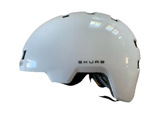 ABUS Skurb Casque urbain – Robuster Fahrradhelm für Alltag und Sport - Fahrradhelme: Ideal für Fahrrad, Skateboard und mehr. Mit stoßabsorbierendem Hartschaum, coolen Belüftungsöffnungen und anpassbarem Verstellsystem für optimalen Komfort.