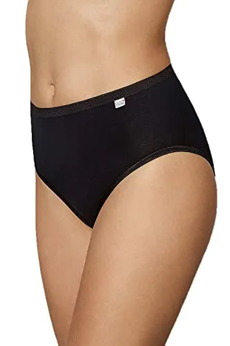 Basic Damen H・tslip, 5er-Pack Schwarz 46
