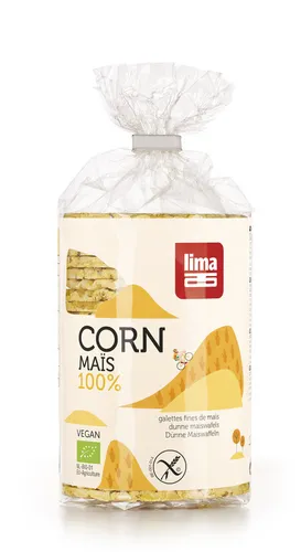 Dünne Maiswaffeln bio 120g