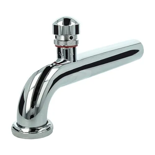 tecuro Abgangsbogen 90° mit Rohrbelüfter - Verchromt, 220 mm - Zubehör für Klima & Heizen: Der tecuro Abgangsbogen mit Rohrbelüfter sorgt für optimalen Abfluss, verhindert Unterdruck und Geruchsbildung.