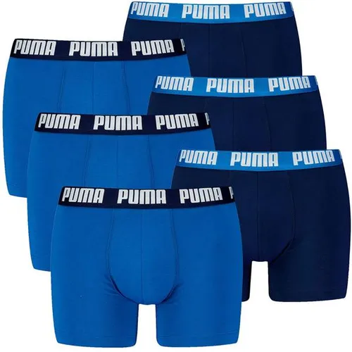 PUMA Herren Boxershorts, 6er Pack - Everyday Basic Boxers - Bequeme PUMA Boxershorts für Herren im praktischen 6er Pack. Aus hochwertiger Baumwollmischung für optimalen Tragekomfort im Alltag. Ideal für aktive Tage.