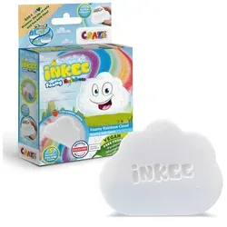 Regenbogen Badekugel mit Erdbeerduft Badebombe