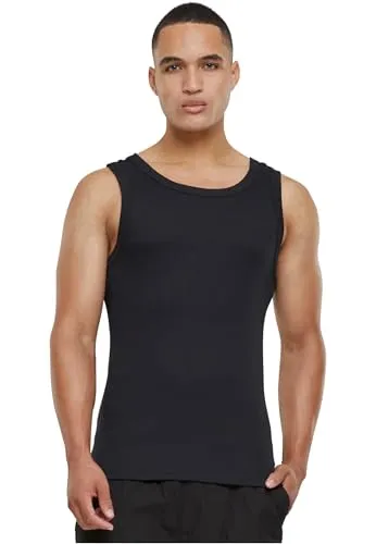 Produktbild Urban Classics Herren Regular Fit Top Mens Tanktop TB066, Einfarbig, Gr. XX-Large, Schwarz (Black 7)