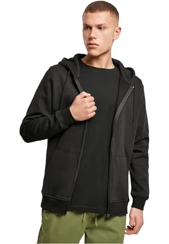 Build Your Brand Herren Heavy Zip Hoody Jacke - Funktionsjacken mit optimalem Tragekomfort, klassischem Schnitt und praktischen Taschen – der perfekte Basic-Hoodie für trendige Outfits.