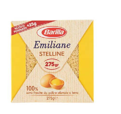 Barilla Emiliane Stelline all'uovo n. 108 Nudeln mit ei 275g