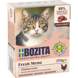 BOZITA Katze Geflügelleber in Sauce 370g von Bozita