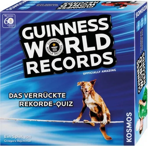 Kosmos Guinness World Records Quizspiel Wissen ab 8 J. Weltrekorde Spiel