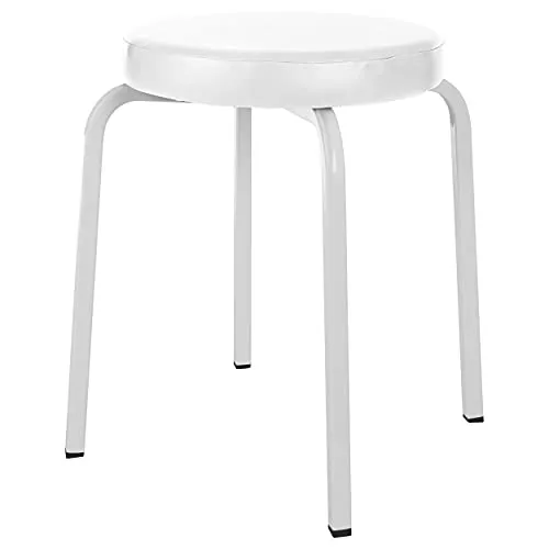 Sport-Tec Gymnastikhocker Exklusiv mit Komfort-Polster in weiß von Sport-Tec