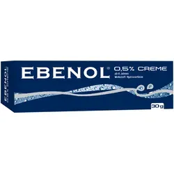 Ebenol 0.5% Creme 30 G - Arzneimittel zur Linderung von mäßig ausgeprägten entzündlichen Hauterkrankungen. Ideal für Erwachsene und Kinder ab 6 Jahren, mit dem Wirkstoff Hydrocortison für schnelle Hautberuhigung.