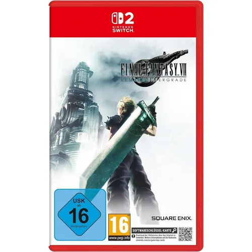 Square Enix Final Fantasy VII Remake Intergrade für Switch 2 - Erlebe das aufregende Remake des Klassikers in modernem Design. Mit beeindruckender Grafik und fesselndem Gameplay für stundenlangen Spielspaß.