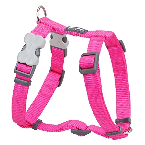Red Dingo Nylon Hundegeschirr, hot pink, XS (DH-ZZ-HP-SM) von Red Dingo