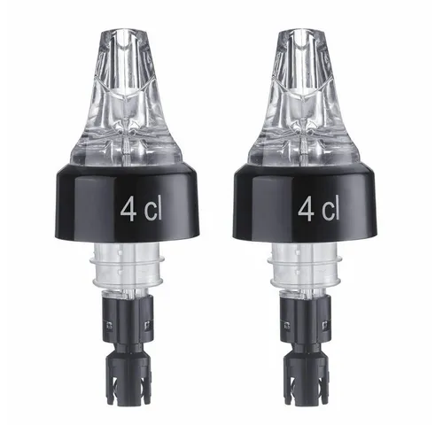 WESTMARK Flaschenausgießer »Auto-Pour« 4 cl, glasklar, 2 Stk. Dosierausgießer