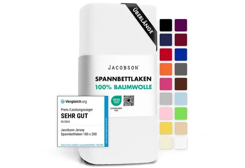 Bettlaken Weiß von Jacobson
