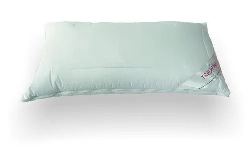 Traumina Exclusive Faser Kopfkissen 40x80 cm in weiß von Traumina