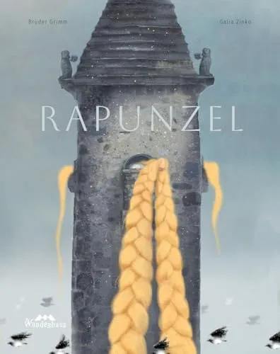 Rapunzel: Märchenbuch für Kinder - Filme und Bücher: Wunderschön illustriertes Märchenbuch, ideal zum Vorlesen ab 4 Jahren und perfekt als Geschenk für kleine Märchenfans.