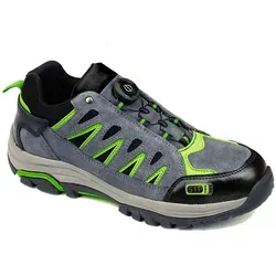 Portwest FT18 Steelite Lusum Sicherheits-Trainer S1P HRO Grey/Green Gr. 46 - 46