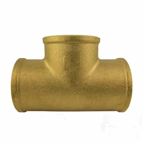 Messing T-Stück Fitting reduziert 3/4' IG x 3/4' IG x 1/2' IG