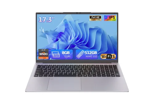 Auusda 17,3 Zoll Laptop mit AMD R3-3250C von Auusda