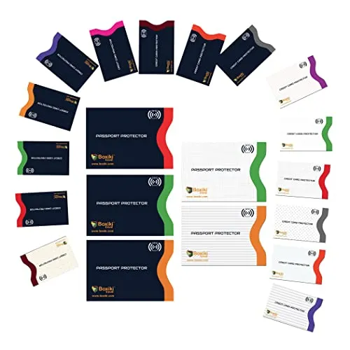 RFID Blocker Kartenhülle 20er Set