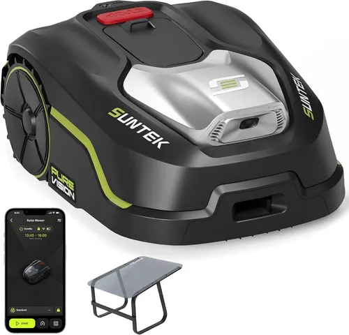 SUNTEK SRM2025 Mähroboter ohne Begrenzungskabel in schwarz von SUNTEK