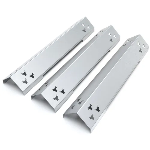 tuning-art Grillerweiterung GA04 Brennerabdeckung V2A für Burnhard Fred Basic & Big Fred Deluxe, 3er Set Matt - Grillgestelle, langlebige V2A Edelstahl-Brennerabdeckungen für optimalen Schutz und mehr Grillfläche.