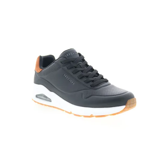 Skechers Uno - Tailored Air Herren Schwarz Synthetik Sportschuh