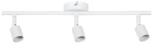 Paulmann Spotlight Carolina max 3x10W GU10 Weiß - Lampen für gezielte Lichtinszenierung, ideal für Bilder und Objekte. Für GU10-Leuchtmittel bis 10W geeignet, sorgt für optimale Raumausleuchtung.