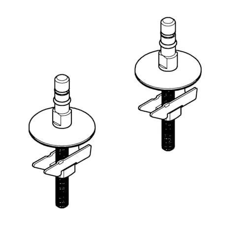 GROHE Befestigungssatz, 1029019990