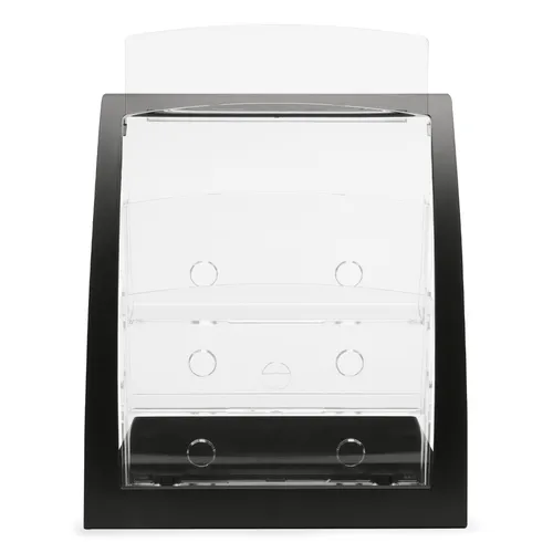 Magnetoplan 693704 Prospekthalter Contemporary DIN A4, schwarz