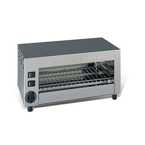 Interhal 491001 Fornetto Grill 3 Tang - Edelstahl Grill 430 x 230 x 230 mm, ideal für vielseitiges Kochen und Grillen, Made in Italy mit hoher Qualität