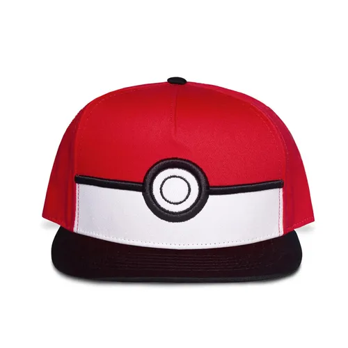 Pokemon Snapback Cap Pokeball NEU - Sonstige, stylische Snapback Cap im Pokeball-Design, perfekt für Pokemon-Fans und als modisches Accessoire.